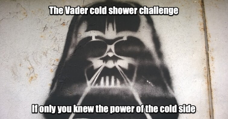Cold Shower Challenge: The Vader Shower